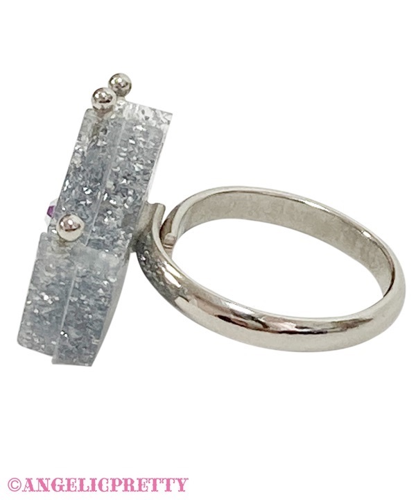 Princess Tiara Ring - Pink