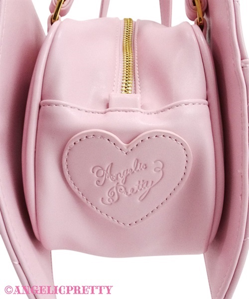 Quilting Jewel Ribbon Bag - Deep Pink
