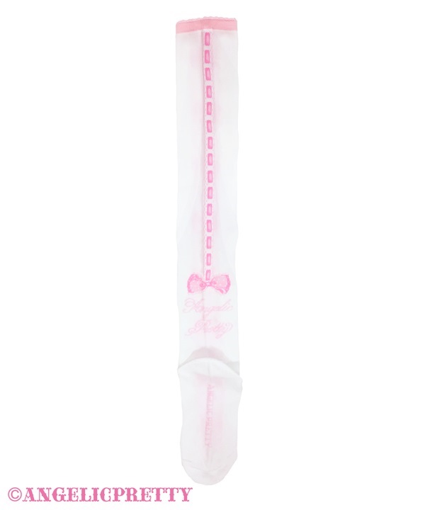 Ribbon Garland Over Knee - Sax [262KS06-070453-sx] - $30.00