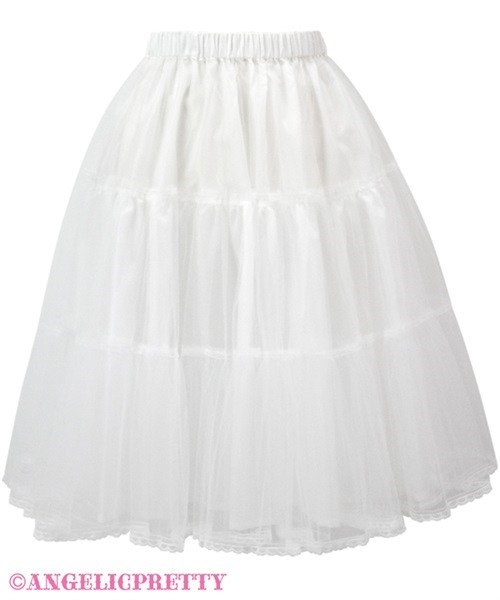 Romantic Petticoat - Black - Click Image to Close