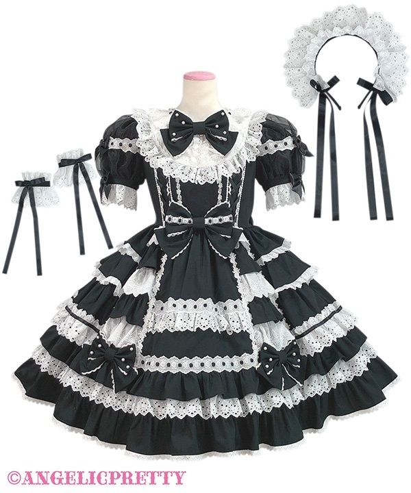 Romantic Prelude One Piece Set - Black