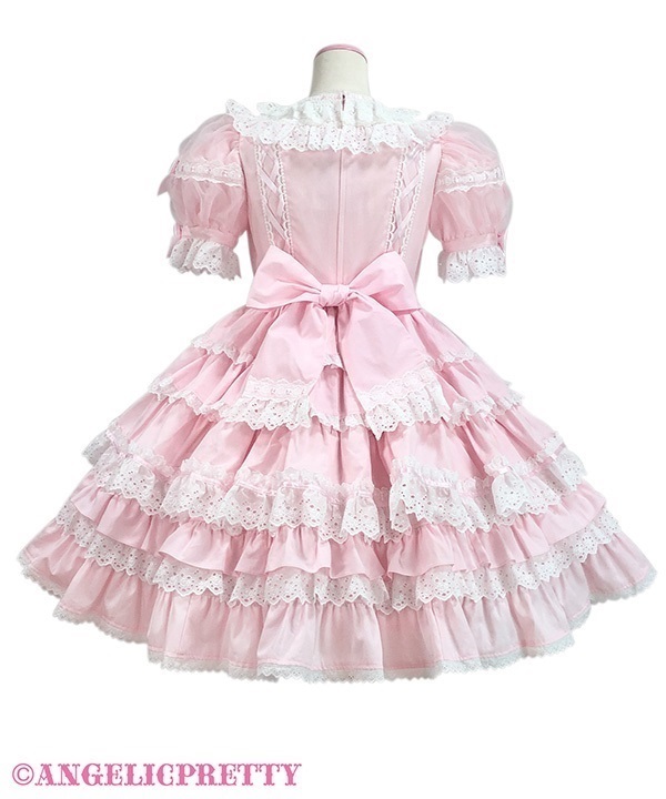Angelic Pretty Romantic PreludeワンピースSet Romantic Prelude One Piece Set - Black [252ST05-210510-bk