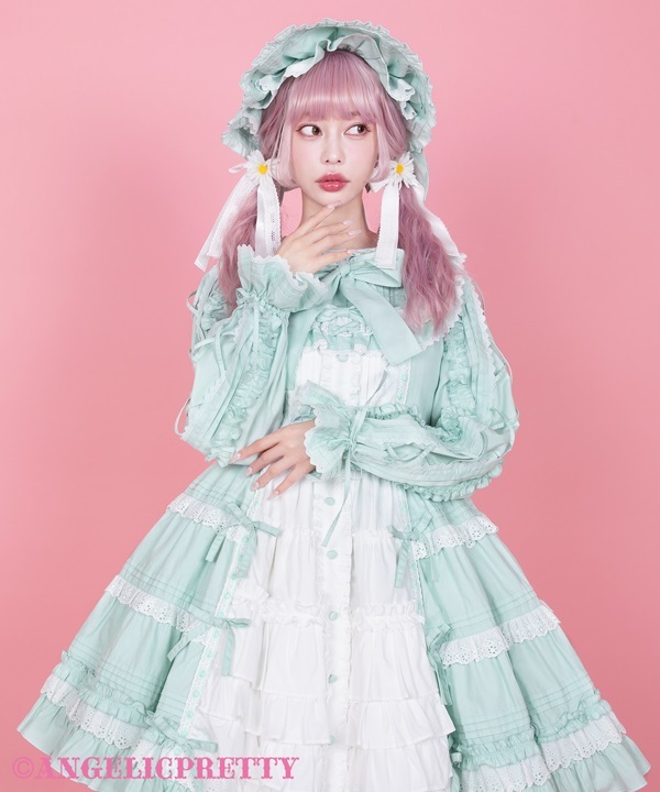 Romantic Symphony Jumperskirt - Mint