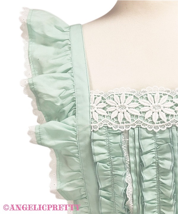 Romantic Symphony Skirt - Mint