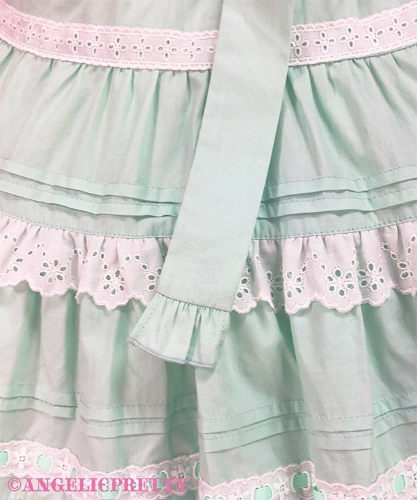 Romantic Symphony Skirt - Mint