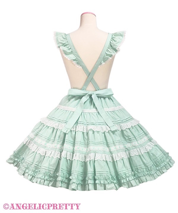 Romantic Symphony Skirt - Mint