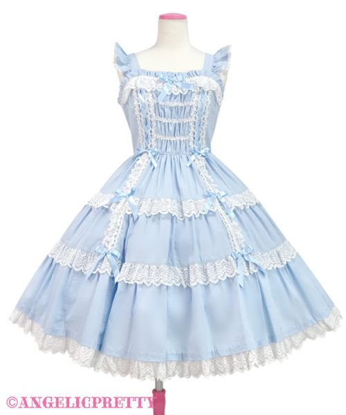 土日お値下げ Angelic Pretty  アンバースデー JSK ひざ丈ワンピース セット割引中