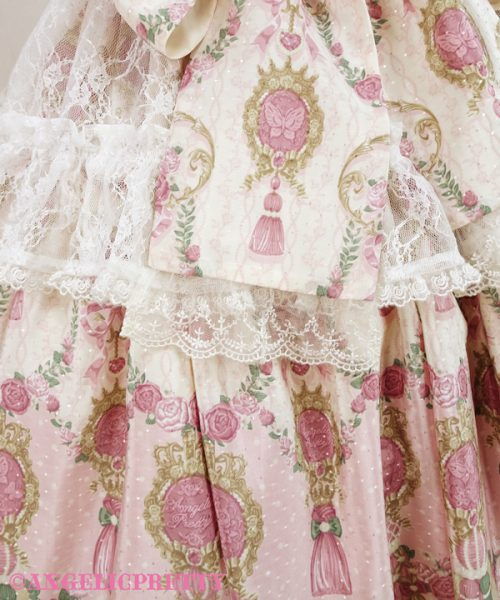 Rose Tassel Jumperskirt - Sax