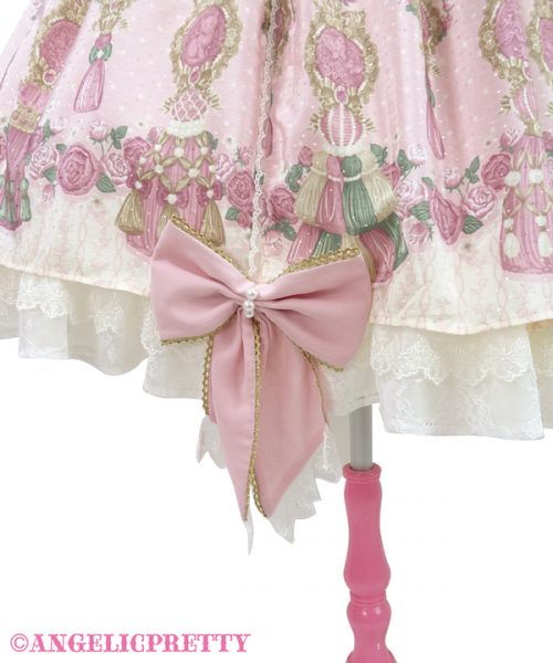 Rose Tassel Jumperskirt - Sax