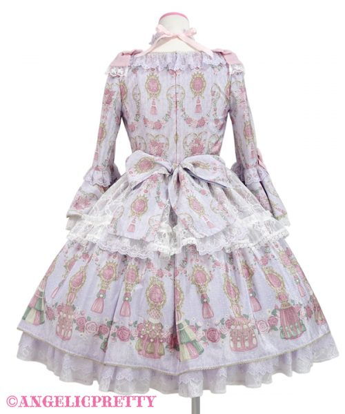 Rose Tassel One Piece - Pink [222PO10-030552-pk] - $533.00