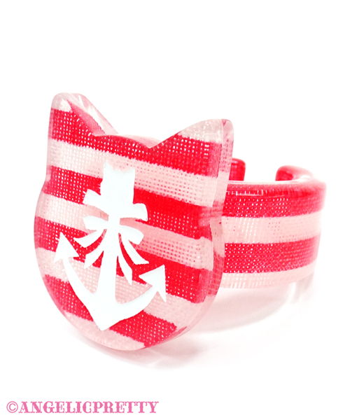 Sailor Marin Kitten Ring - Red