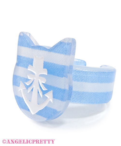 Sailor Marin Kitten Ring - Sax