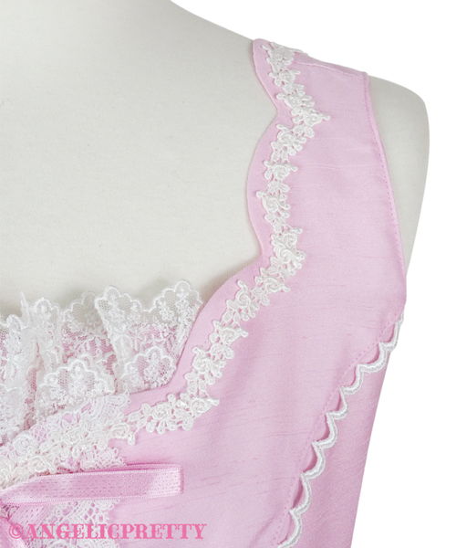 Scallop Lace Doll Jumperskirt - Pink