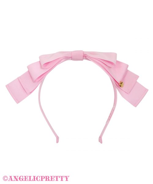 Sherbet Michelle Headbow - Pink