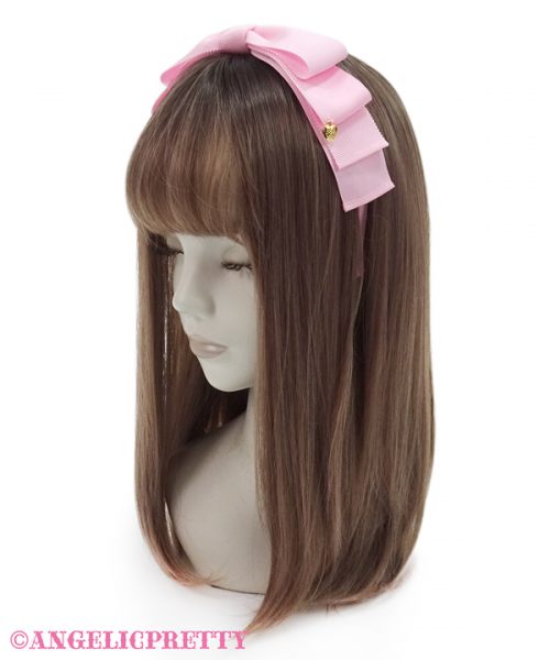 Sherbet Michelle Headbow - Pink