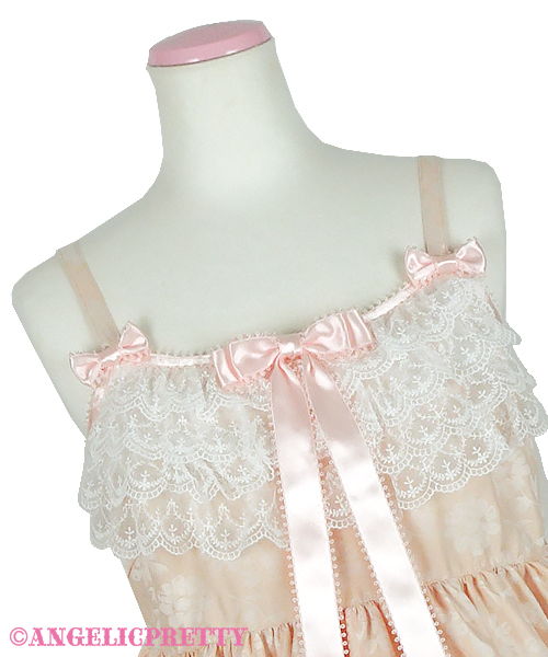 Silky Fleur Jumperskirt - Pink