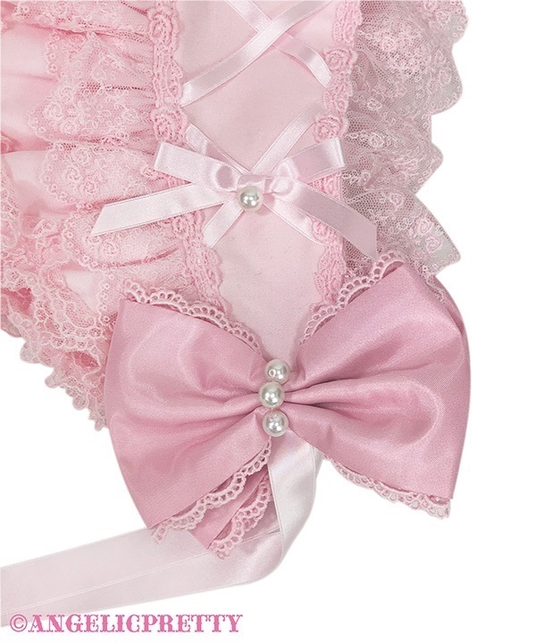 Spindle Angelic Princess Half Bonnet - White [252KH04-110642