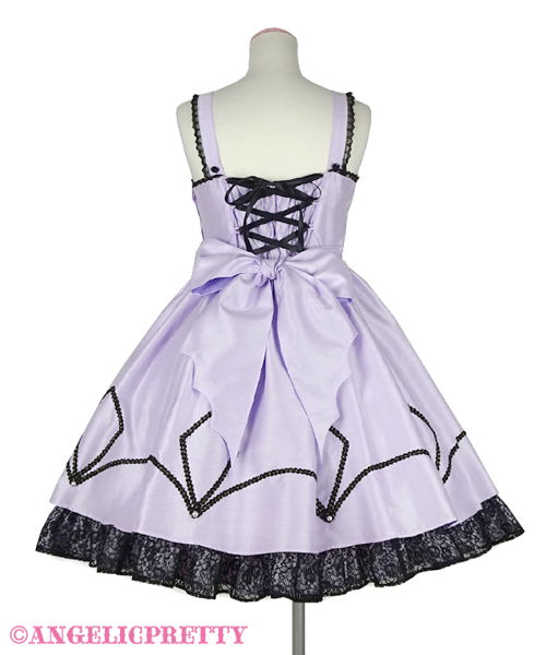 Spooky Night Doll Jumperskirt - Lavender