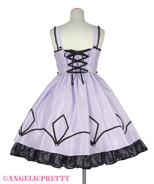Spooky Night Doll Jumperskirt - Lavender