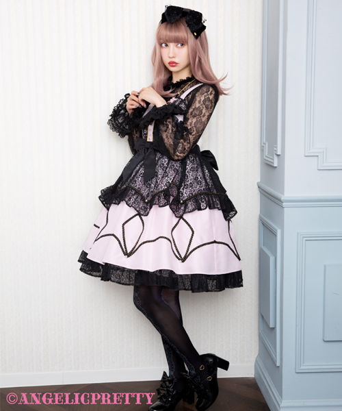 Spooky Night Doll Jumperskirt - Lavender