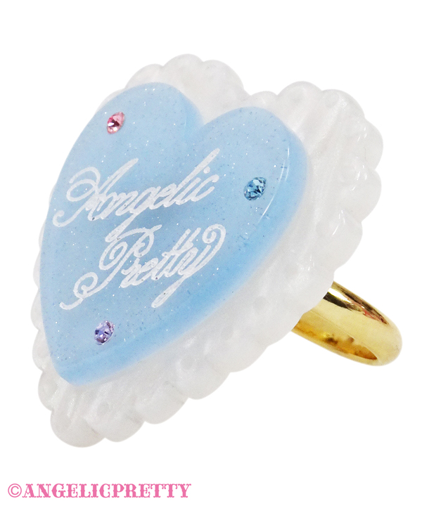 Sprinkle Heart Ring - Sax