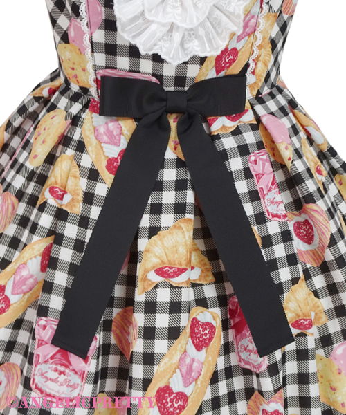 Strawberry Bread Bakery Jumperskirt - Brown - Click Image to Close