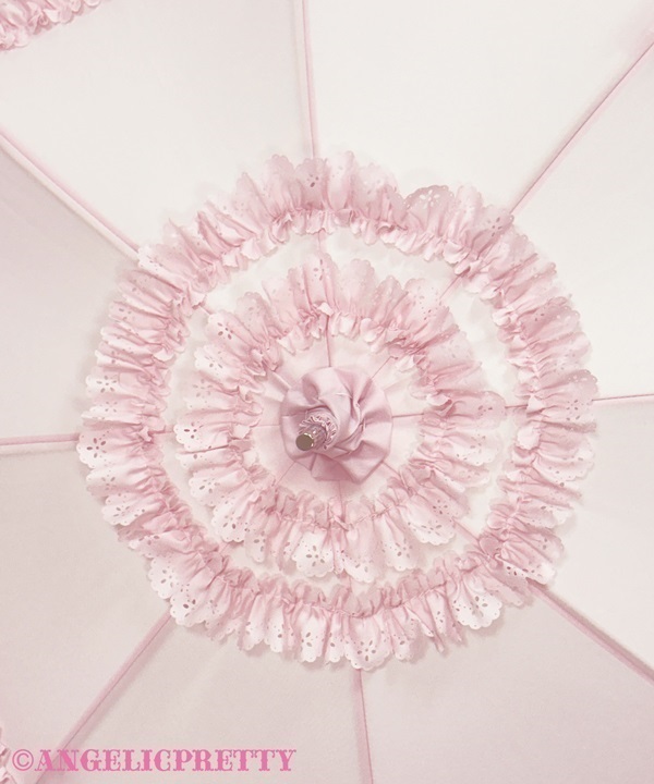 Strawberry Ribbon Umbrella - Pink [262G04-090549-pk] - $79.00