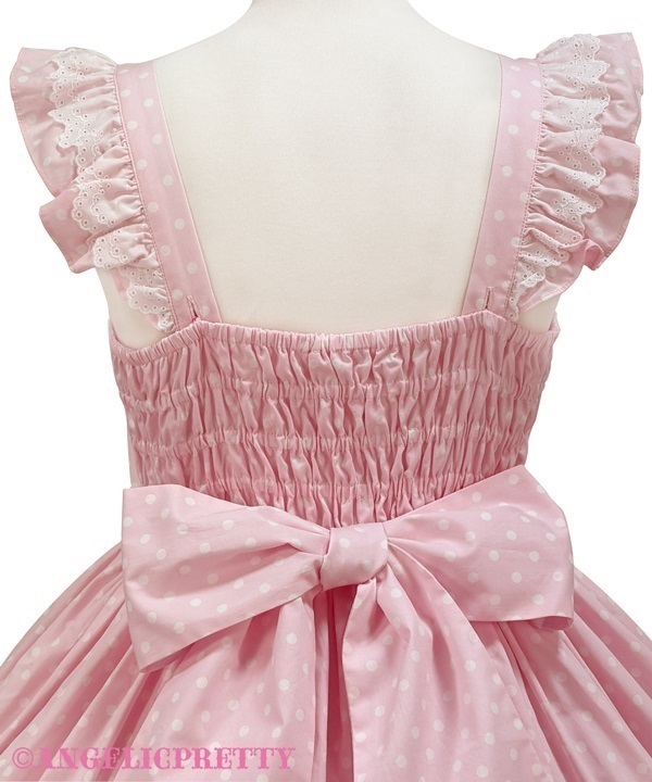 Sugar Frill Jumperskirt - Red - Click Image to Close