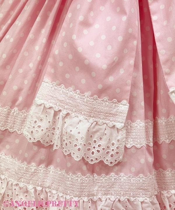 Sugar Frill Jumperskirt - Red - Click Image to Close