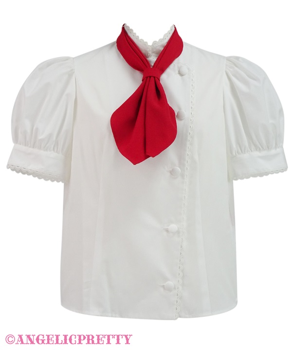 Sunny Day Brunch Blouse - White