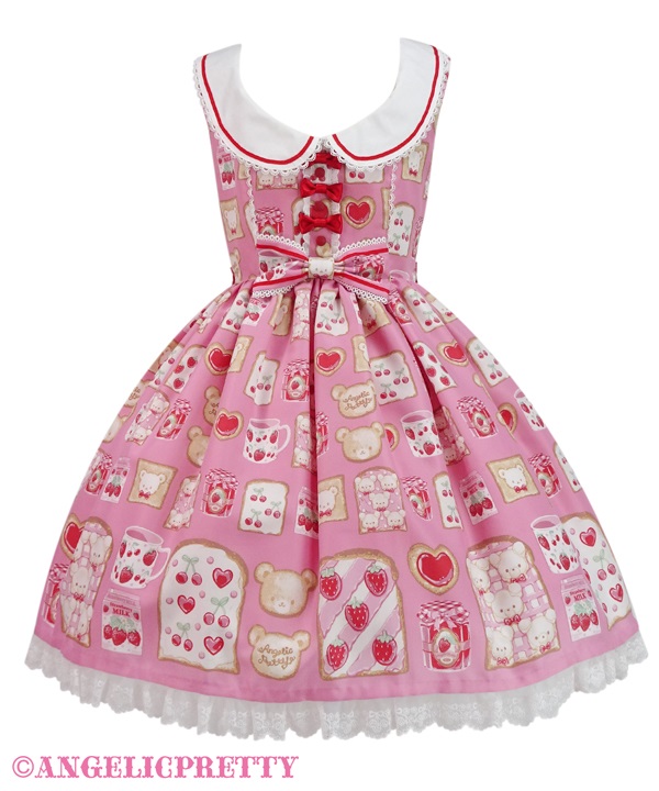 Sunny Day Brunch Jumperskirt - Pink