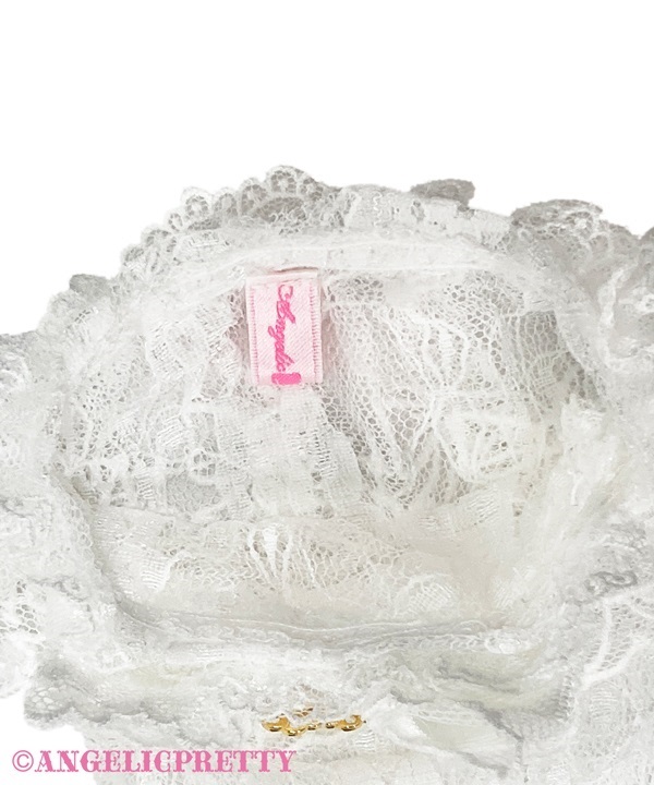 Sweet Actress Long Lace Gloves - White - Click Image to Close