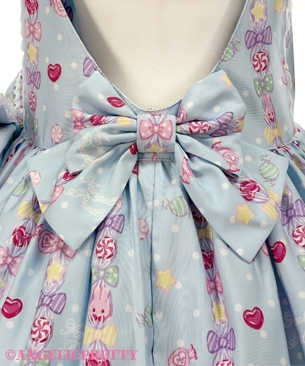 Sweet Candy Bouquet Salopette - Pink [262POT03-170031-pk