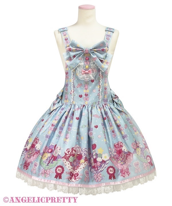 Sweet Candy Bouquet Salopette - Sax