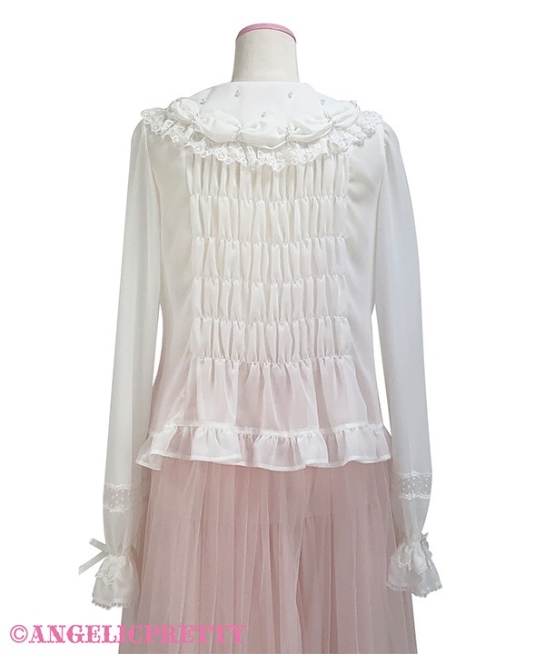 Sweet Cream Blouse - Pink