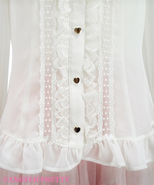 Sweet Cream Blouse - White - Click Image to Close