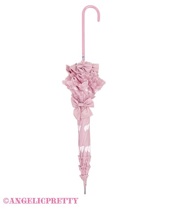 Angelic Pretty Sweet Dotアンブレラ ピンク Sweet Dot Umbrella - Pink [252G04-090488-pk] - $77.00