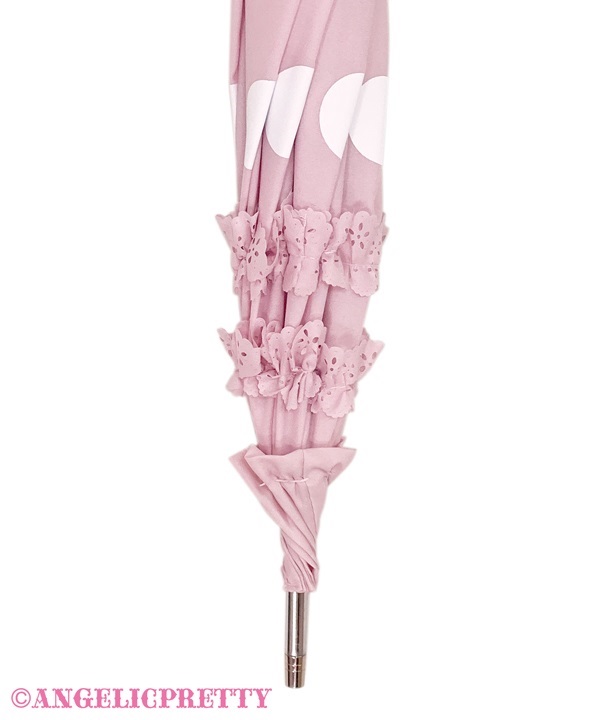 Angelic Pretty Sweet Dotアンブレラ ピンク Sweet Dot Umbrella by Angelic Pretty