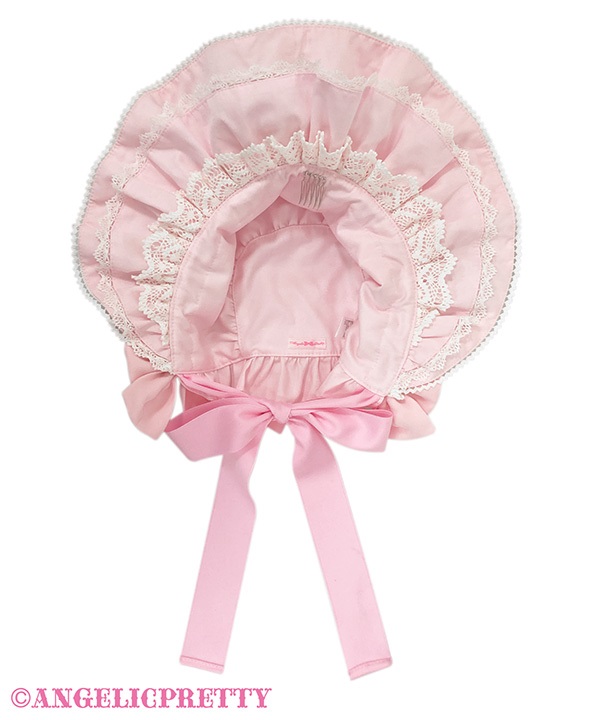 Sweet Frill Bonnet - Wine