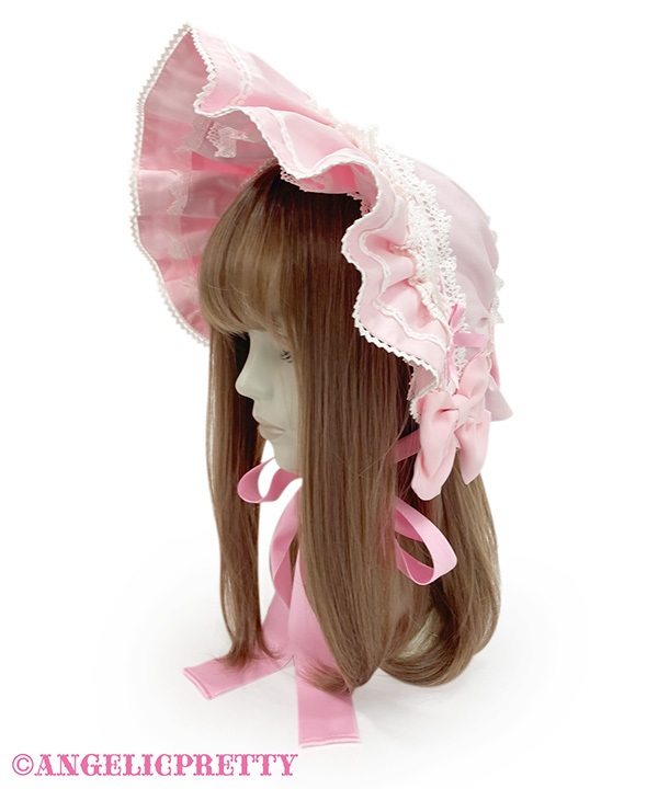 Sweet Frill Bonnet - Wine