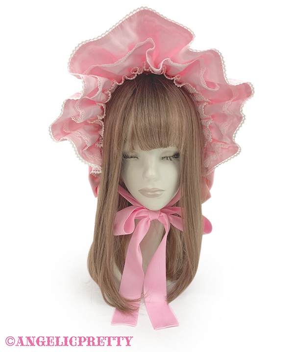 Sweet Frill Bonnet - Wine