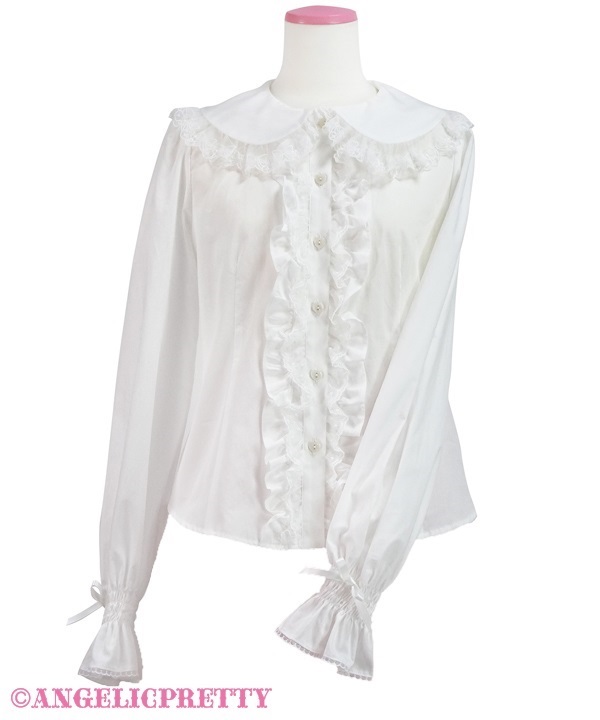 Sweet Heart Blouse - White