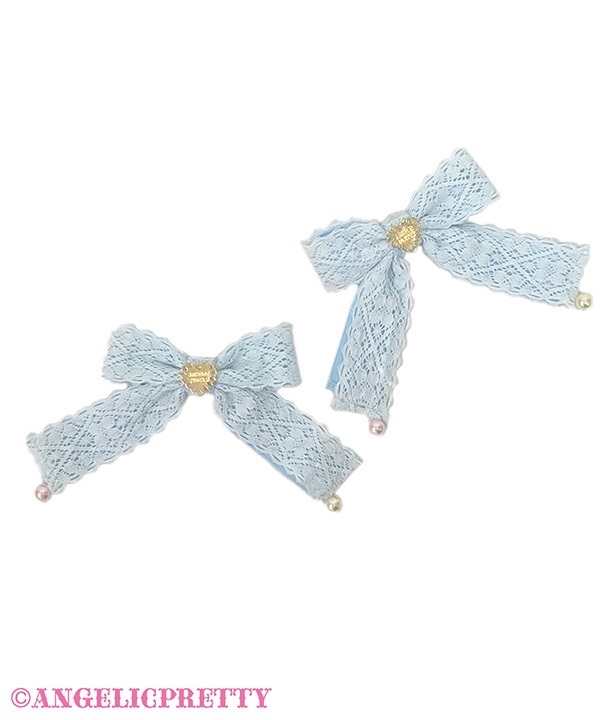 Sweet Torchon Ribbon Clip Set - Sax