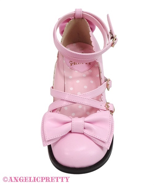 Tea Party Shoes (L) - Deep Pink - Click Image to Close