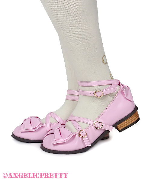 Tea Party Shoes (S) - Deep Pink