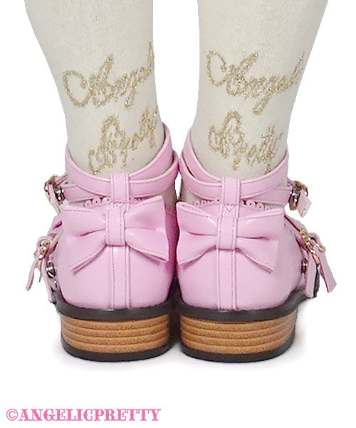 Tea Party Shoes (M) - Deep Pink - Click Image to Close
