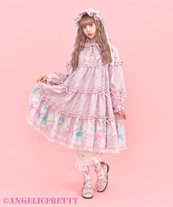 Tea Party Shoes (LL) - Gray Pink [252SH10-190048-gpkLL] - $165.00