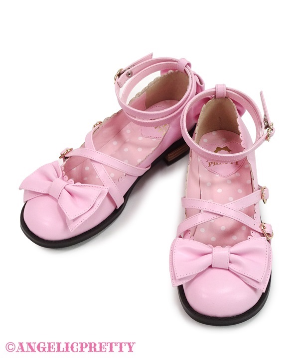 Tea Party Shoes (S) - Pink - Click Image to Close