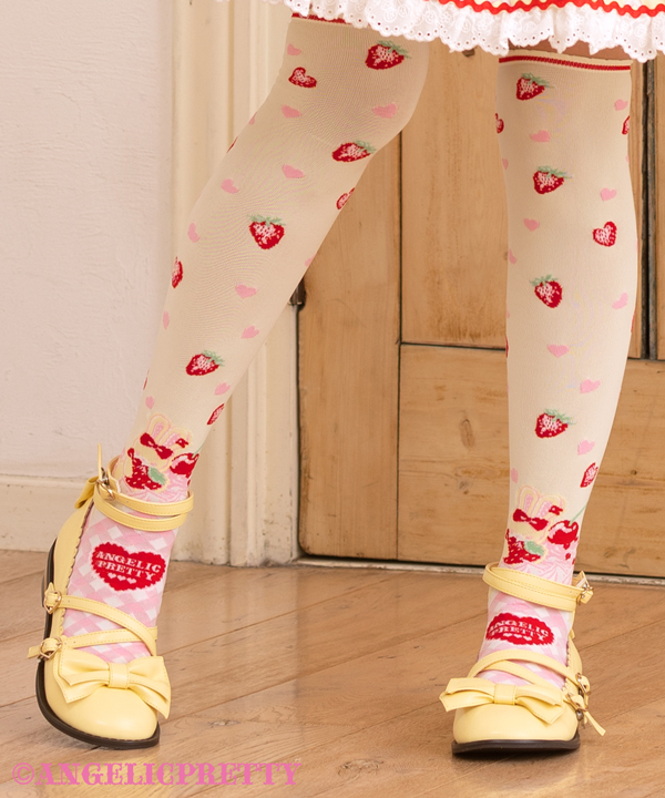 Tea Party Shoes (S) - Pink - Click Image to Close