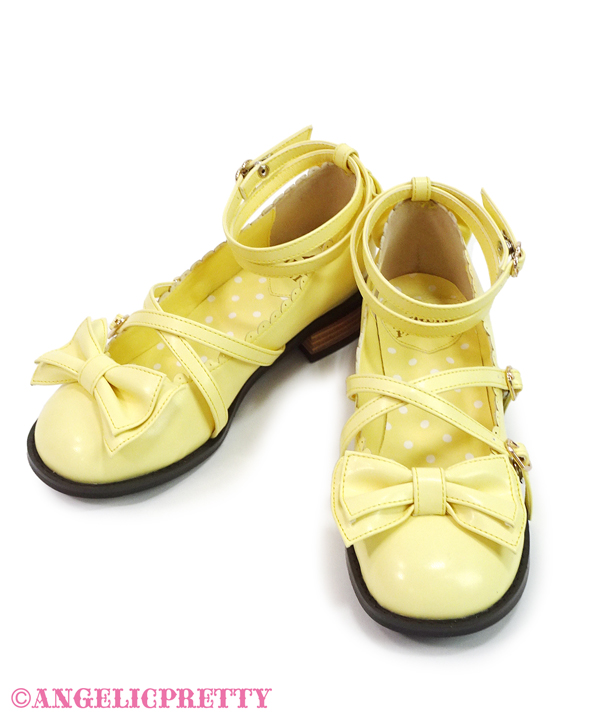 Tea Party Shoes (LL) - Yellow